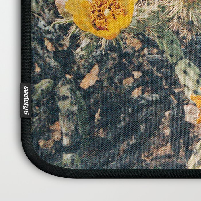 Buckhorn Cholla Cactus Flowers Laptop Sleeve Gallery Image 3