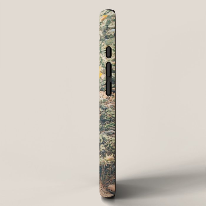 Buckhorn Cholla Cactus Flowers iPhone Case Gallery Image 2