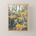 Buckhorn Cholla Cactus Flowers Mini Art Print Gallery Image 1
