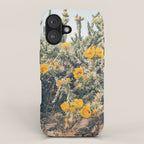 Buckhorn Cholla Cactus Flowers iPhone Case Gallery Image 1