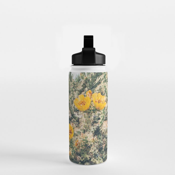 Buckhorn Cholla Cactus Flowers Water Bottle Gallery Image 2