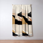 Abstract Art Landscape 37 Window Curtain Gallery Image 3