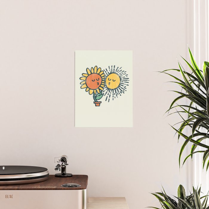 Sun Kissed sunflower Poster Gallery Image 2