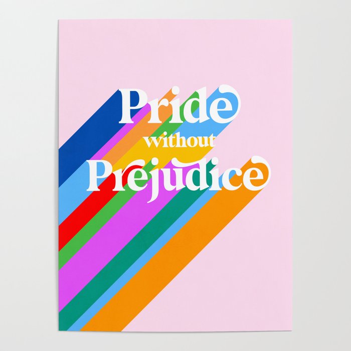 Pride without Prejudice - Rainbow Shadows Poster Gallery Image 1