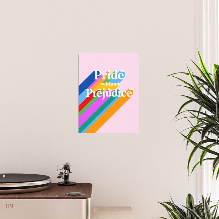 Pride without Prejudice - Rainbow Shadows Poster Gallery Image 2