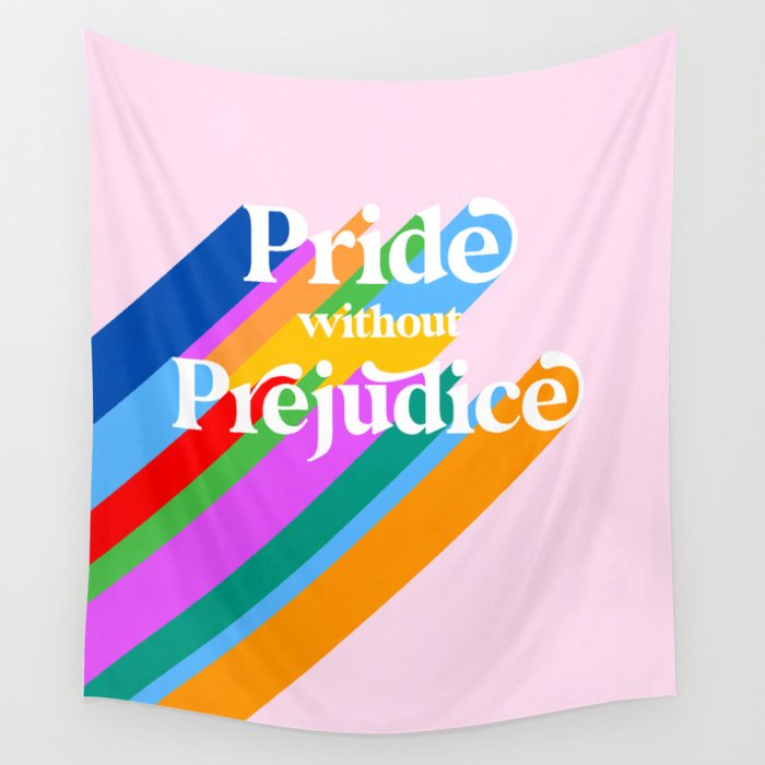 Pride without Prejudice - Rainbow Shadows Wall Tapestry Gallery Image 4