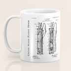 Golf Bag Patent - Caddy Art - Antique Coffee Mug Gallery Image 3