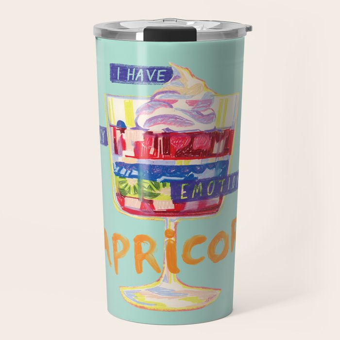 Capricorn Feelings in Pastel Green | Zodiac Series Travel Mug Gallery Image 1
