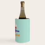 Capricorn Feelings in Pastel Green | Zodiac Series Wine Chiller Gallery Image 3