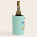 Capricorn Feelings in Pastel Green | Zodiac Series Wine Chiller Gallery Image 2
