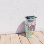 Capricorn Feelings in Pastel Green | Zodiac Series Travel Mug Gallery Image 4