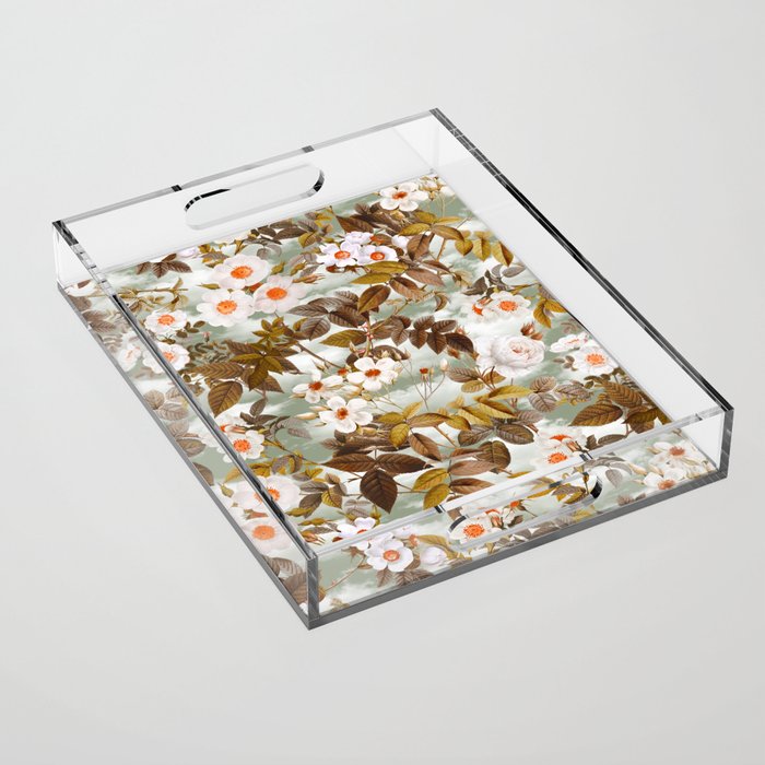 Vintage Garden XIV Acrylic Tray Gallery Image 1