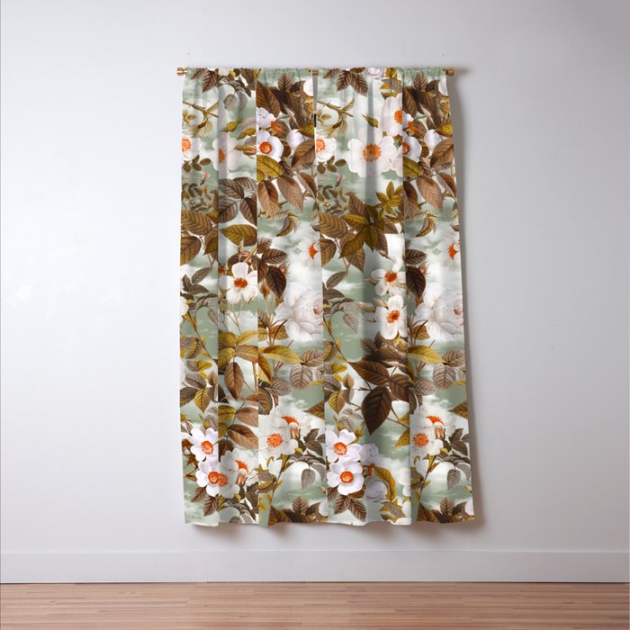 Vintage Garden XIV Window Curtain Gallery Image 3