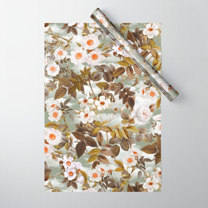 Vintage Garden XIV Wrapping Paper Gallery Image 1