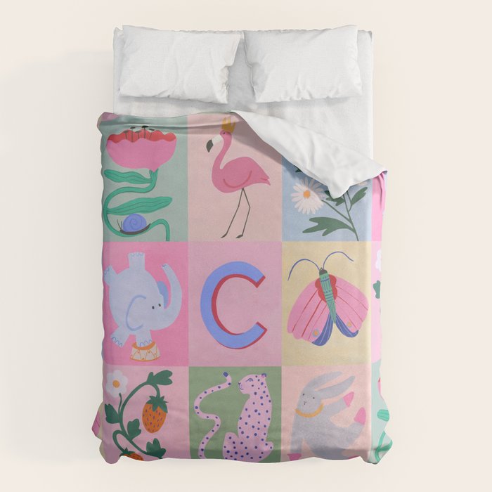 Claire Collage Duvet Cover Gallery Image 6