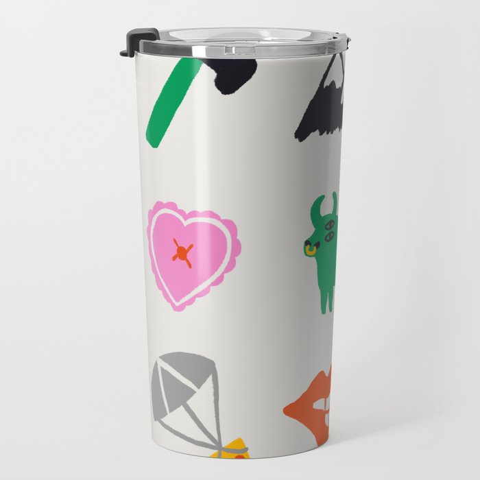 Taurus Emoji Travel Mug Gallery Image 3