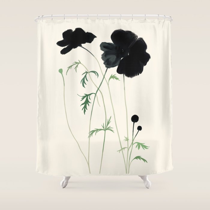 Botanical Elegance II Shower Curtain Gallery Image 1