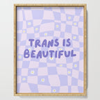 Trans is Beautiful Serving Tray Gallery Image 1