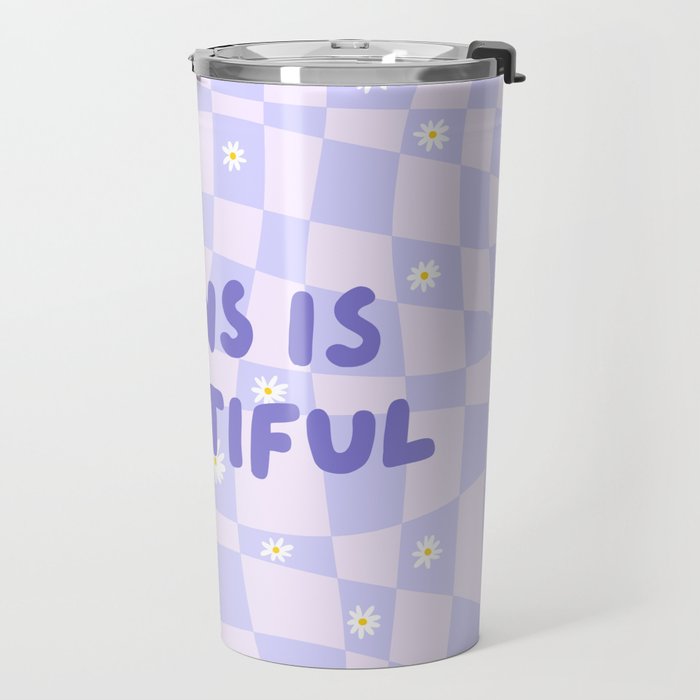 Trans is Beautiful Travel Mug Gallery Image 2