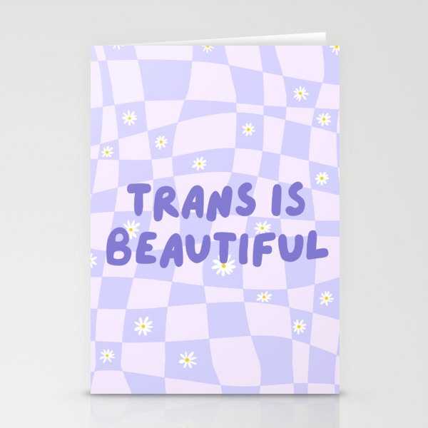 Trans is Beautiful Stationery Card Gallery Image 2