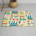Mythical Sea Creatures - Ocean Monsters Rug Gallery Image 1