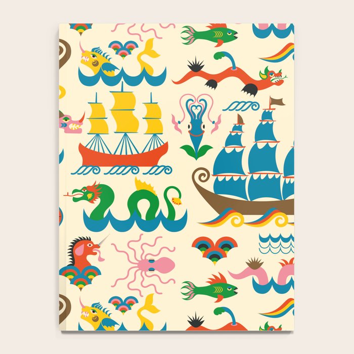 Mythical Sea Creatures - Ocean Monsters Notebook Gallery Image 4