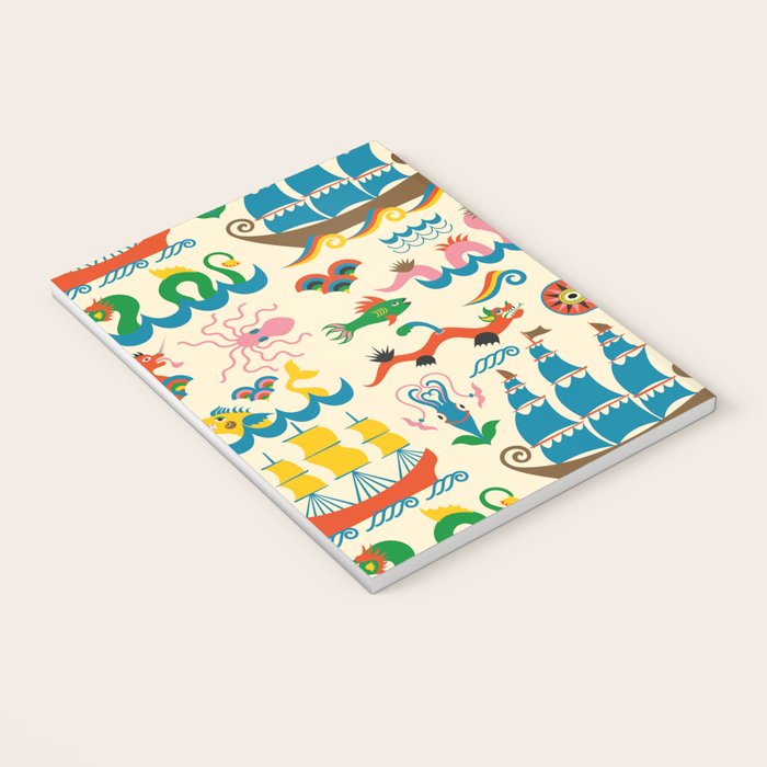 Mythical Sea Creatures - Ocean Monsters Notebook Gallery Image 3
