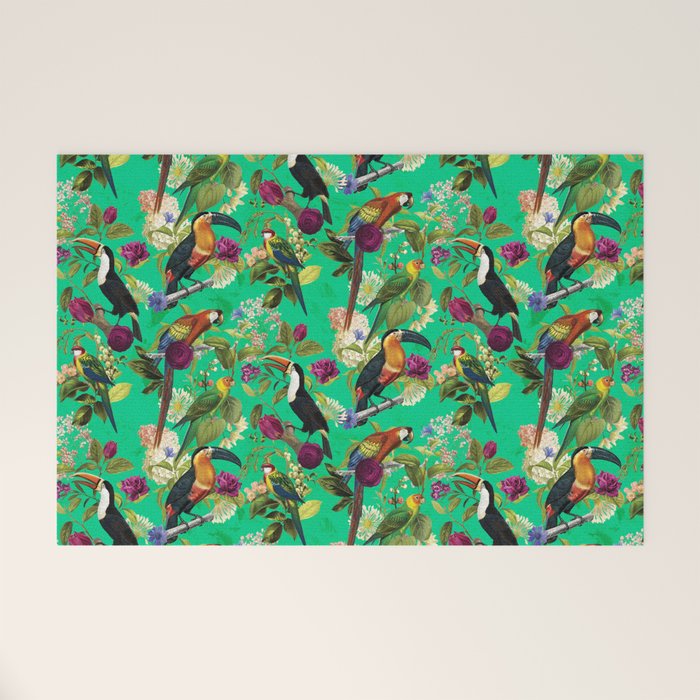 Toucan Jungle Welcome Mat Gallery Image 1