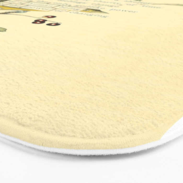 Bird Divinations: Scarlet Tanager (about: almanacofbirds.org) Bath Mat Gallery Image 3