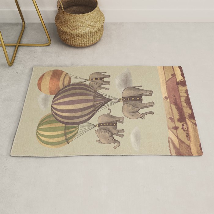 Flight of The Elephants Rug Gallery Image 1