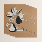 Line Art Pears 7 Wrapping Paper Gallery Image 3