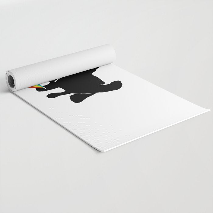 Rainbow cat Yoga Mat Gallery Image 2