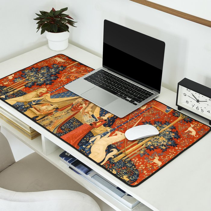 Lady and the Unicorn - Desire Desk Mat Gallery Image 2