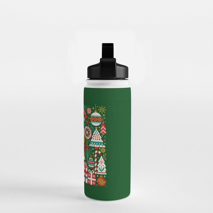 Vintage Nutcracker Celebration Water Bottle Gallery Image 2