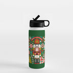 Vintage Nutcracker Celebration Water Bottle Gallery Image 1