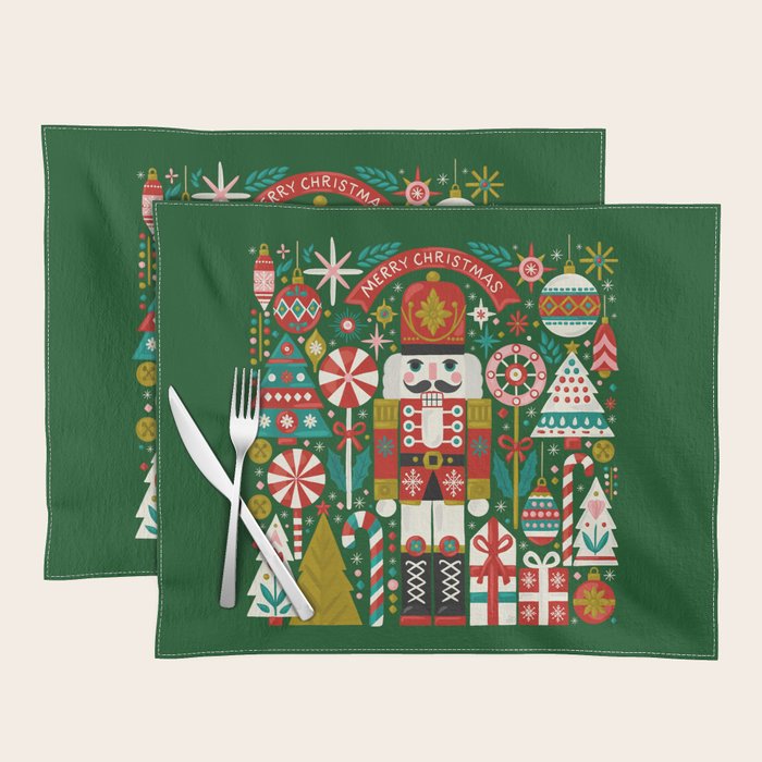 Vintage Nutcracker Celebration Placemat Gallery Image 1