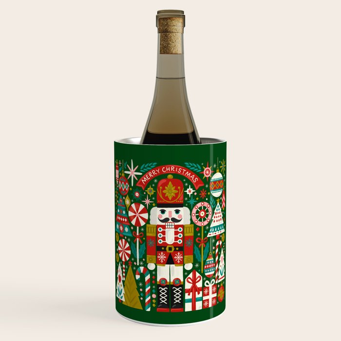 Vintage Nutcracker Celebration Wine Chiller Gallery Image 1