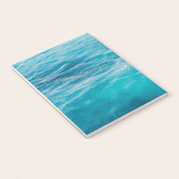 Mediterranean Sea - Blue Waves - Ocean Water - Nature Photography Notebook Gallery Image 3