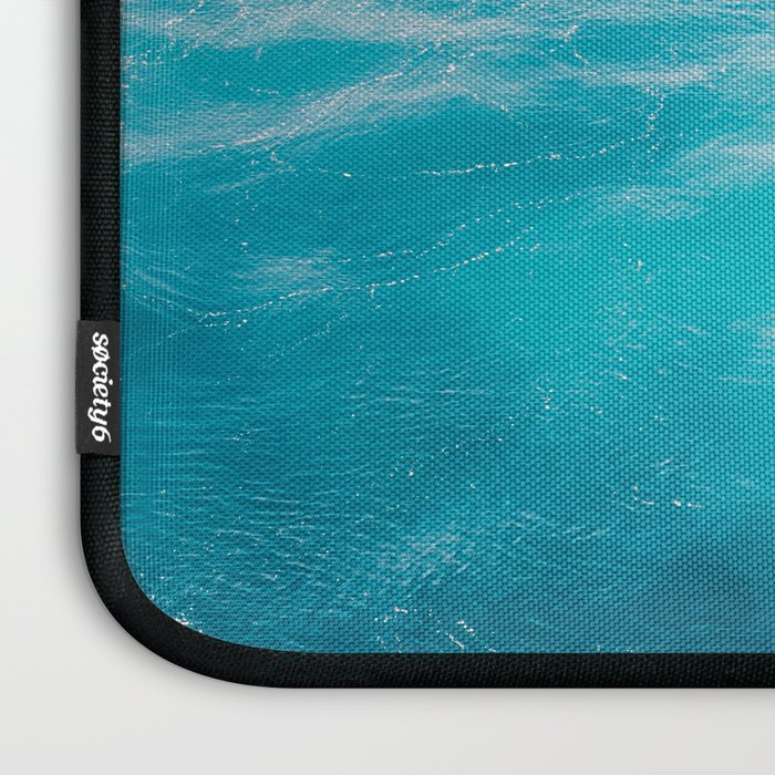 Mediterranean Sea - Blue Waves - Ocean Water - Nature Photography Laptop Sleeve Gallery Image 3