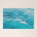 Mediterranean Sea - Blue Waves - Ocean Water - Nature Photography Welcome Mat Gallery Image 1