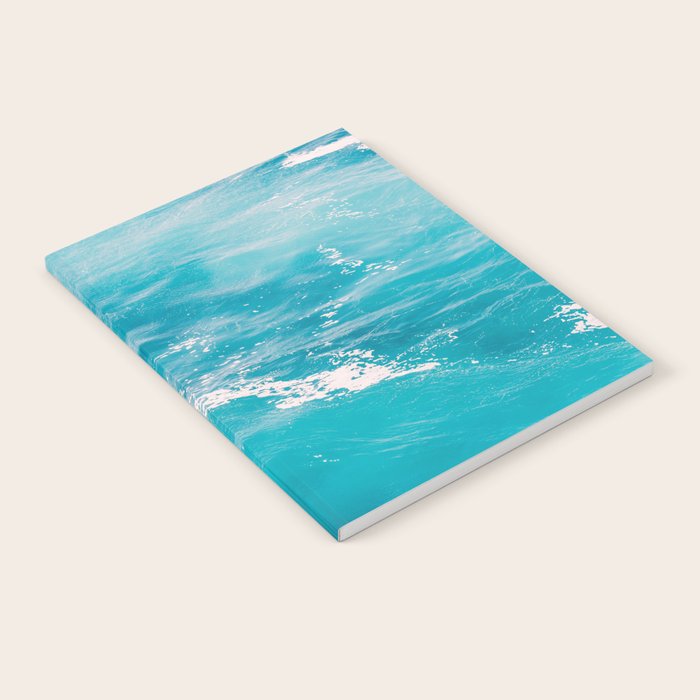 Mediterranean Sea - Blue Waves - Ocean Water - Nature Photography Notebook