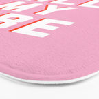 Don't Kill My Vibe Quote Bath Mat Gallery Image 3