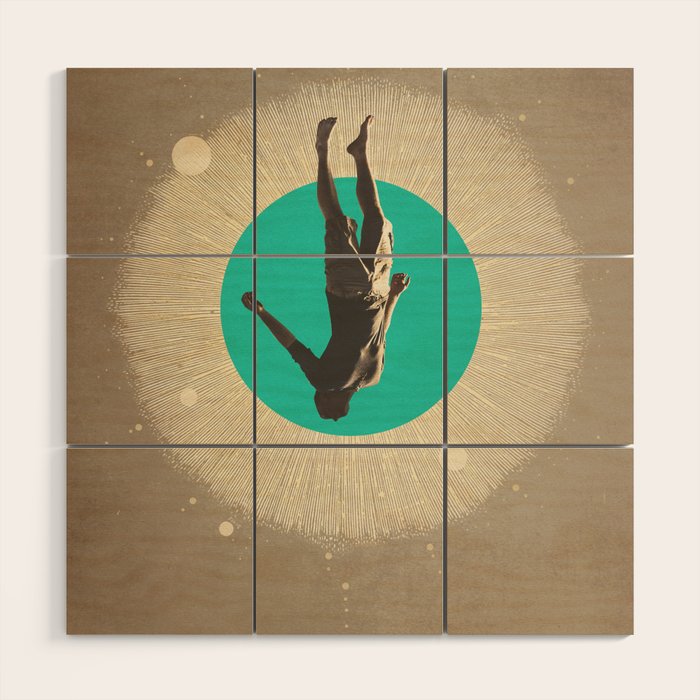 Every Fall is a Rise Wood Wall Art Gallery Image 1