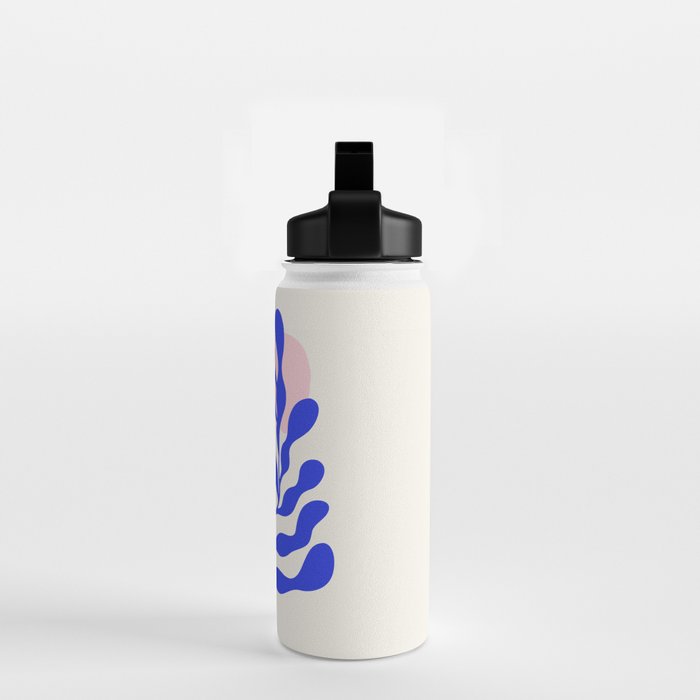 Blue Matisse Ferns Water Bottle Gallery Image 2