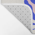 Blue Matisse Ferns Bath Mat Gallery Image 2