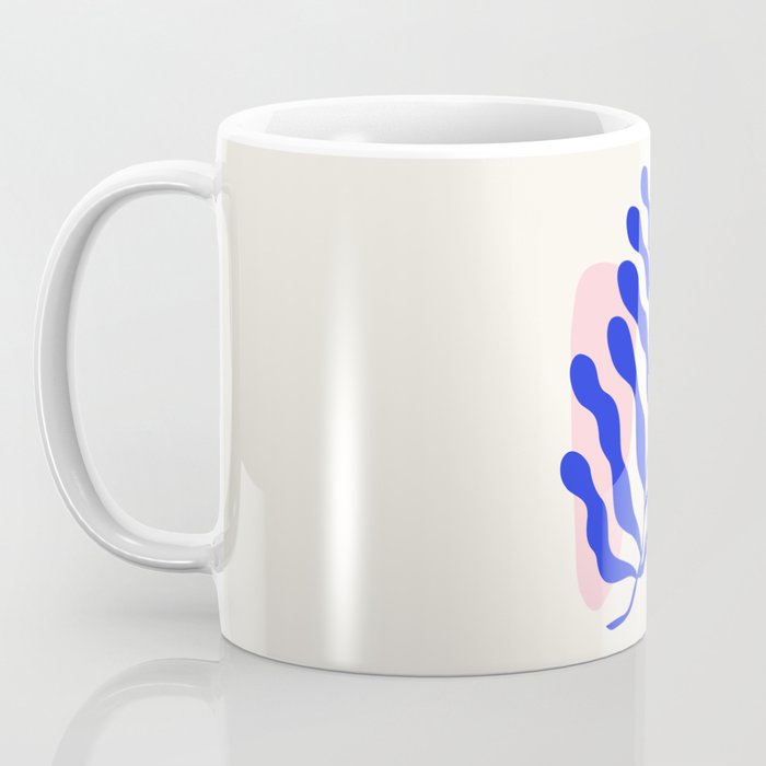 Blue Matisse Ferns Coffee Mug Gallery Image 3