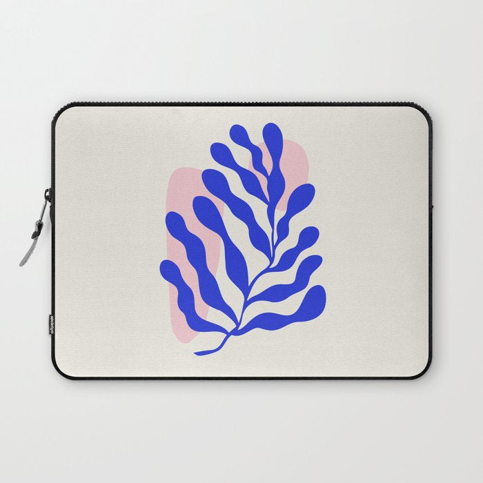 Blue Matisse Ferns Laptop Sleeve Gallery Image 1