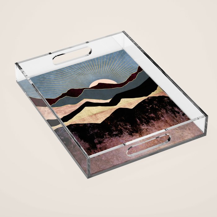 Crimson Peaks Acrylic Tray Gallery Image 1