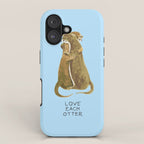 Love each otter iPhone Case Gallery Image 1