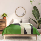 Modern shapes composition N01 Comforter Gallery Image 3